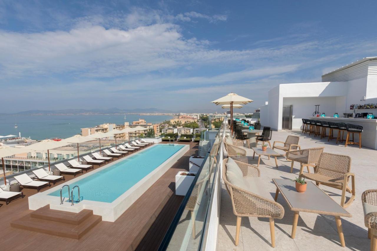 Hm Ayron Park - Adults Only Hotel Playa de Palma  Kültér fotó Rooftop pool at the hotel
